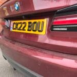4d Gel Number Plate in Hounslow - PlateBoss