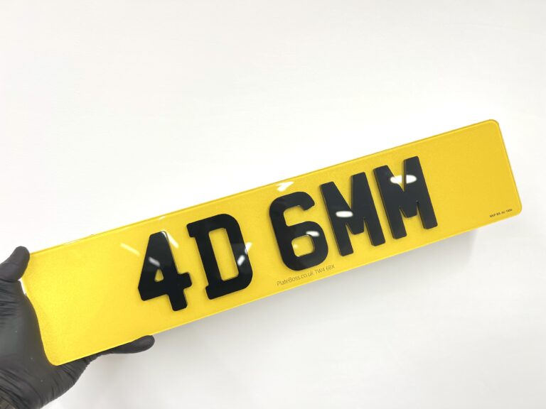 4d 6mm Acrylic Plates