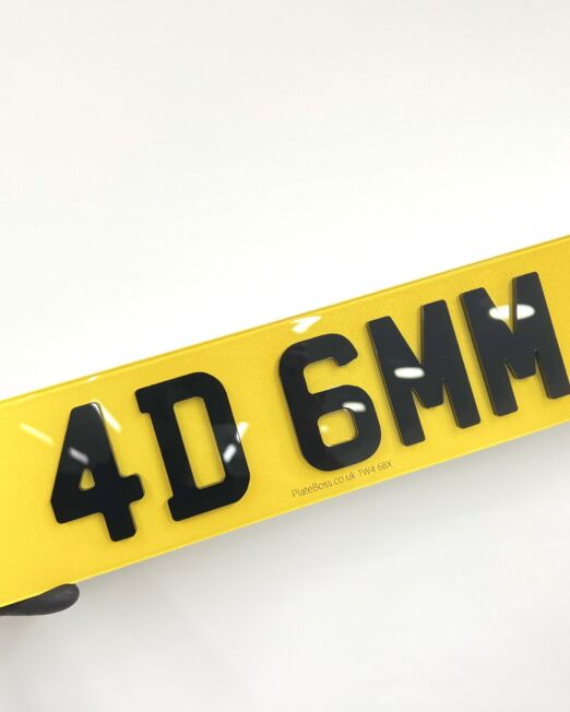 4d 6mm Acrylic Plates