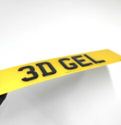 3d Gel Number Plate