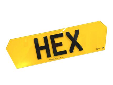 buy hex number plates online