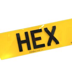 buy hex number plates online