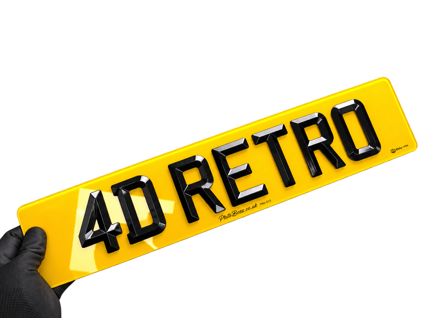 4d retro number plates